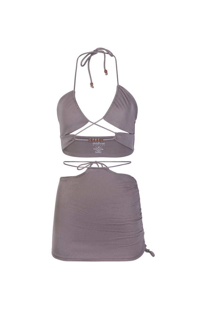Latte Skirt Cover Up + Scrunchie