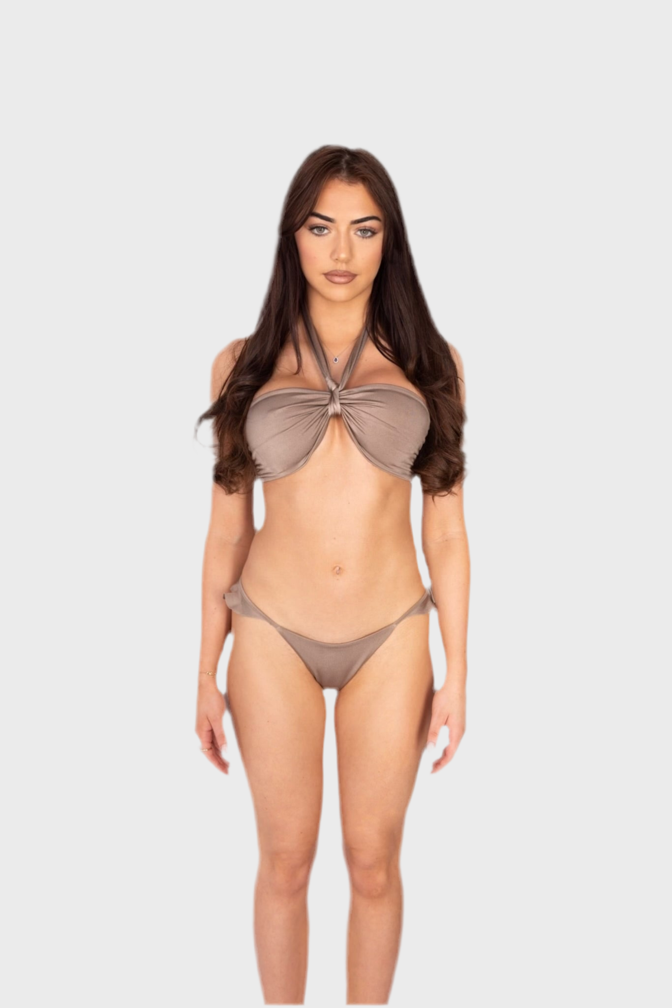 Latte Halter Bikini