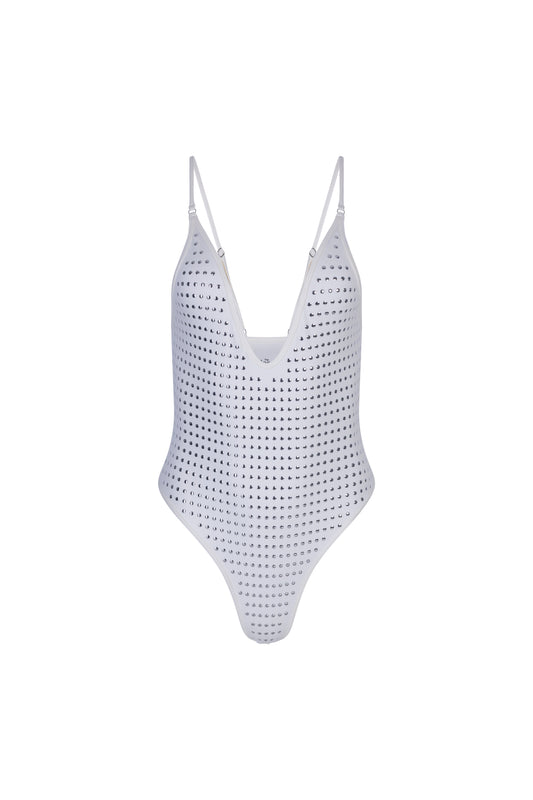 '95  Studded Plunge One-piece | Conscious