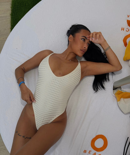 '95  Studded Plunge One-piece